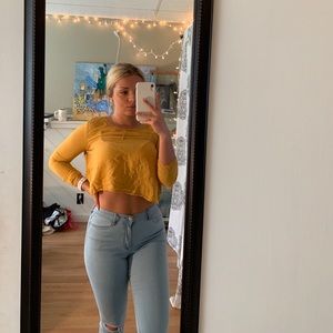 Cropped shirt
